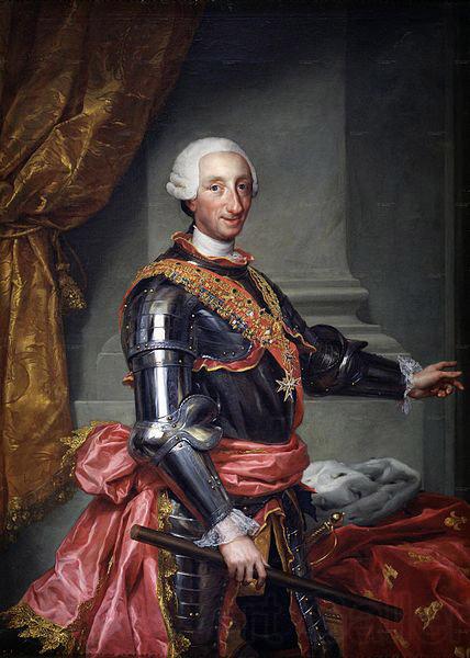 Anton Raphael Mengs Portrait of Charles III of Spain Germany oil painting art